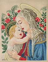 Madonna col Bambino e san Giovannino di Sandro Botticelli